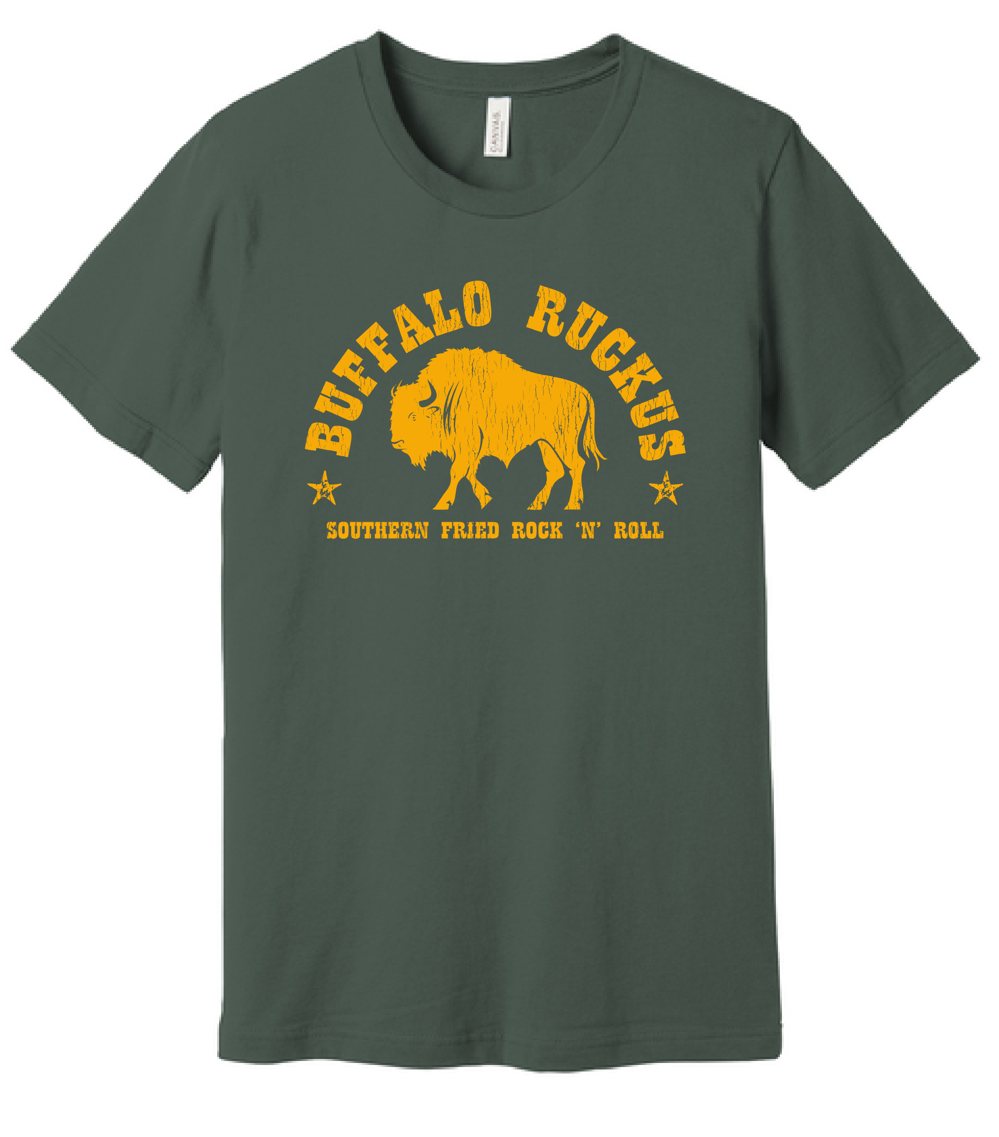 Buffalo Tee — Military Green